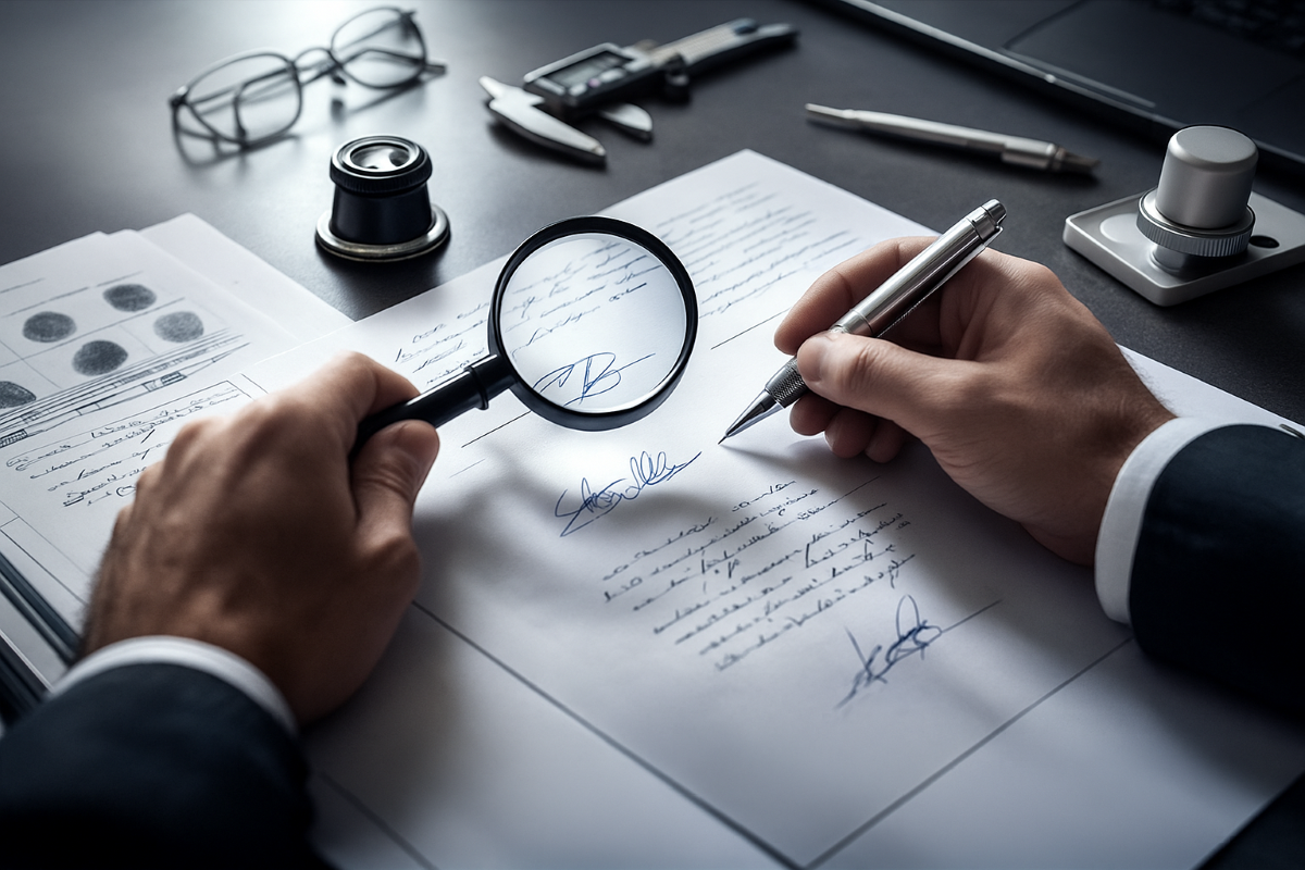 Artículo Peritaje Grafológico