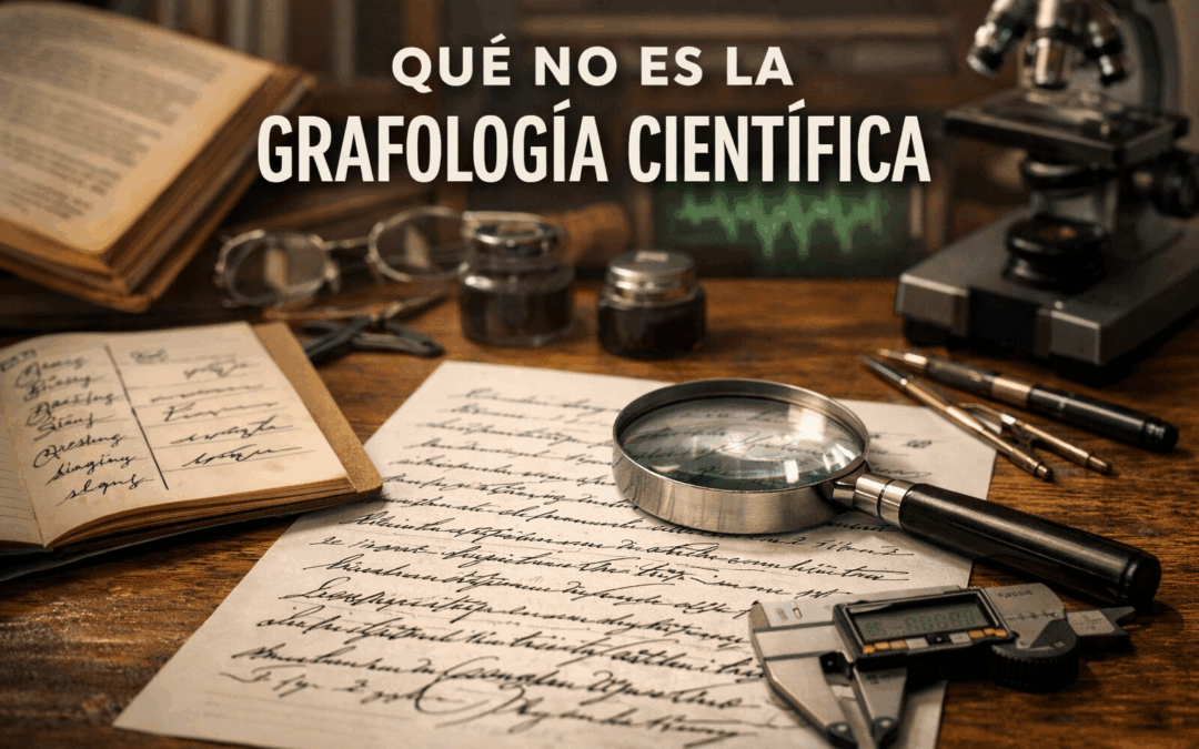 Qué no es la Grafología Científica